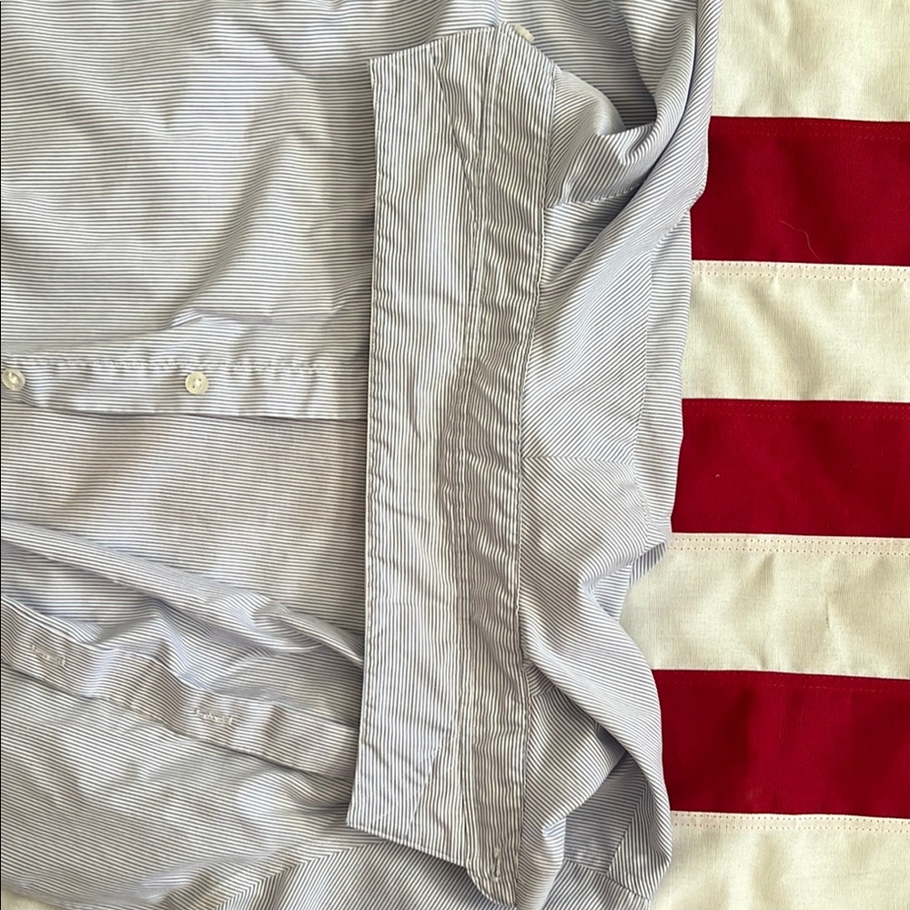 CK Striped Button-Up Shirt - Picture 5 of 12